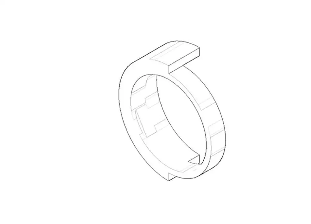 DORNBRACHT eMOTE Ring blau ERSATZTEILE 092810100 15 x 16 x 5 mm, 09281010090 Galeriebild 1
